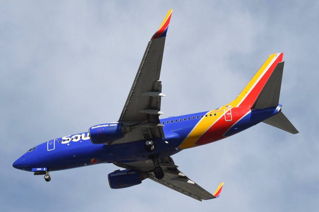 Southwest boeing 737