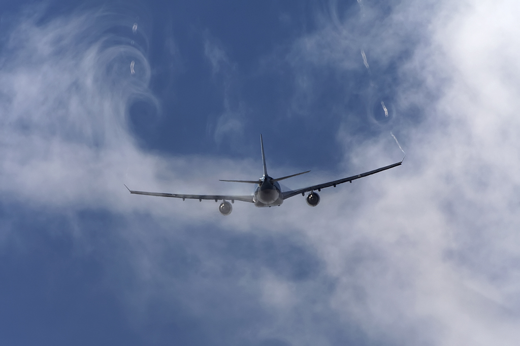 Turbulencje za samolotem