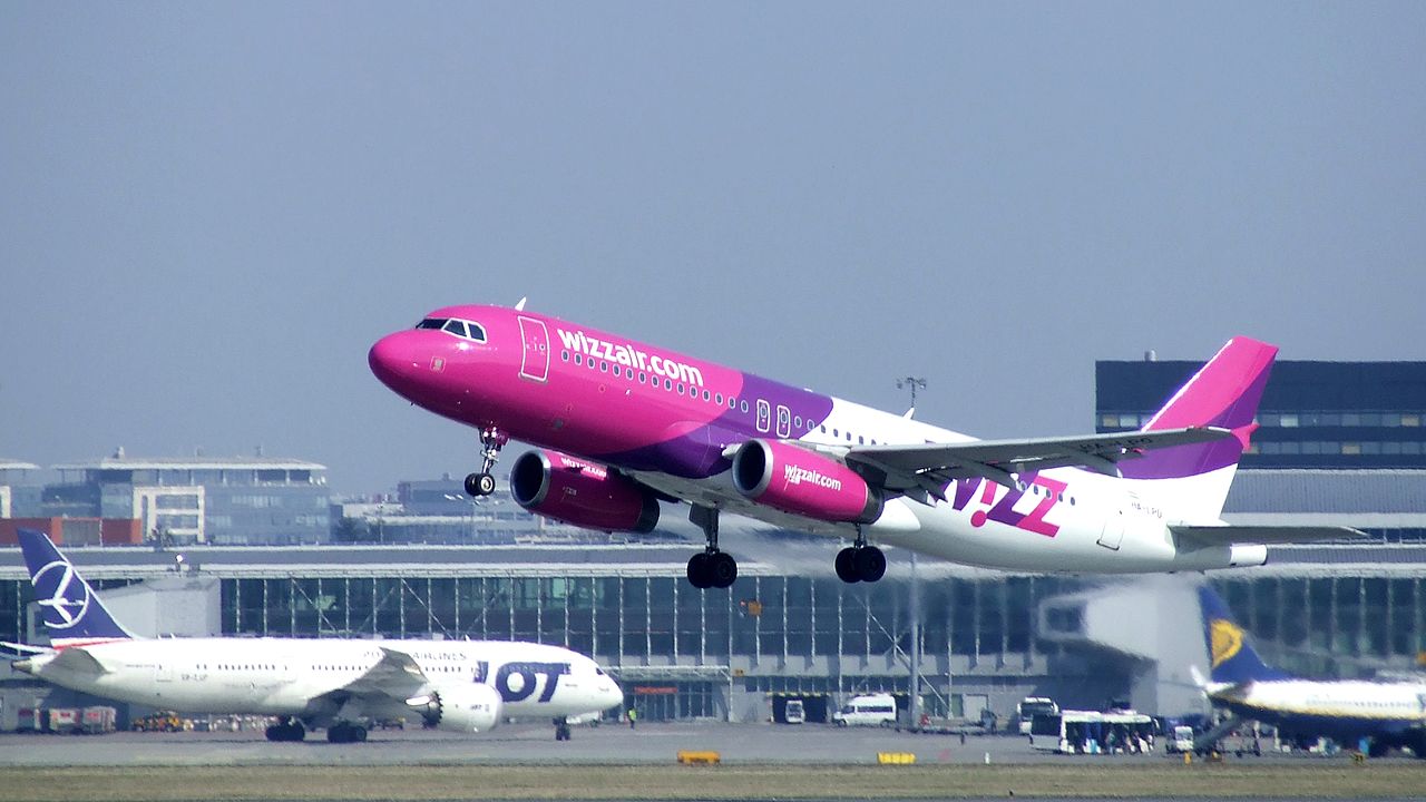 Startuje Wizz Lotnisko Chopin