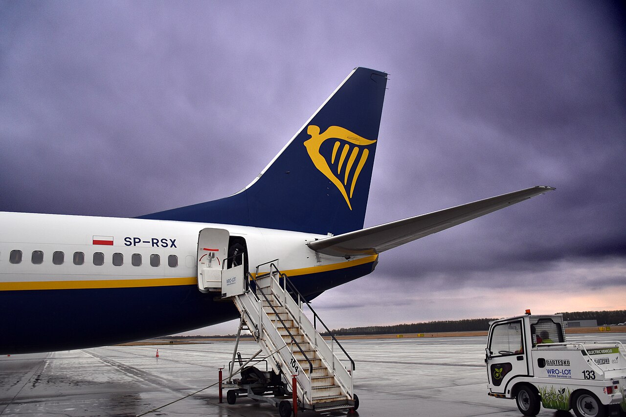 Polski Ryanair Boeing 737