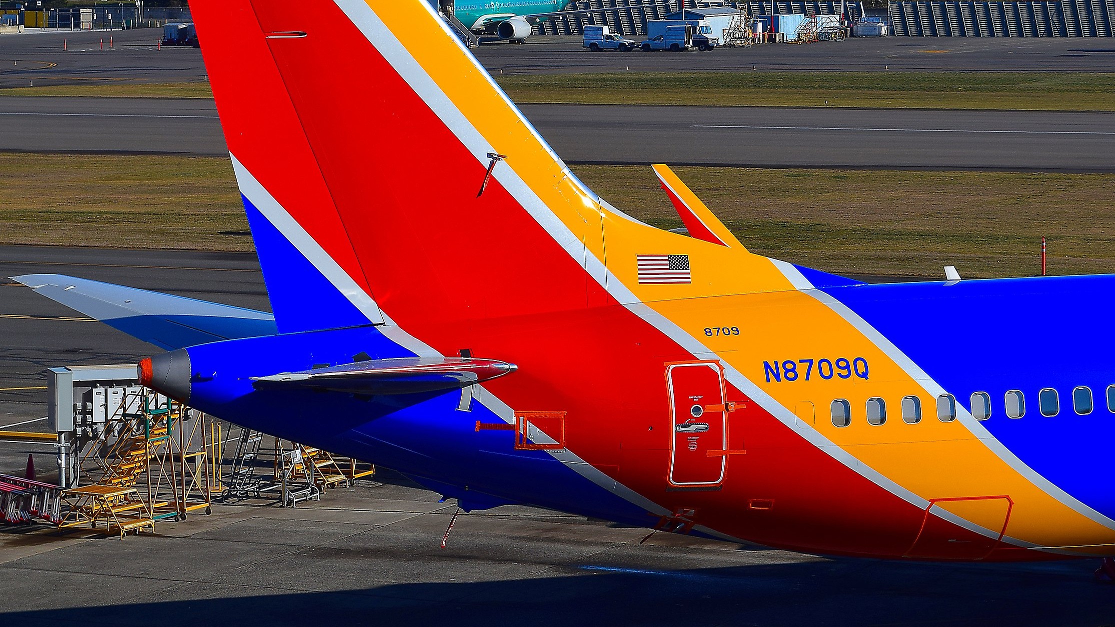 Boeing 737 Max Southwest Tail APU