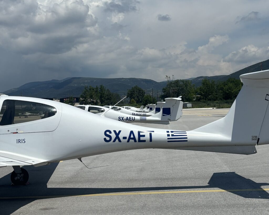 Airport apron - Flight school